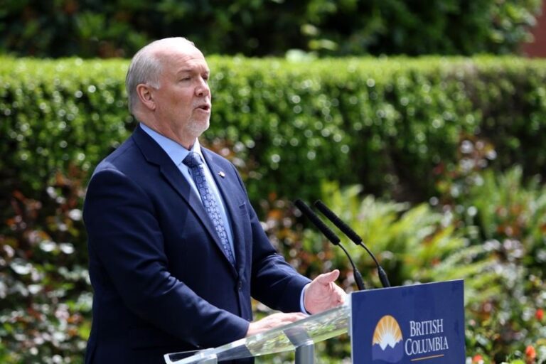 B.C. Premier John Horgan to provide wildfire update on Tuesday