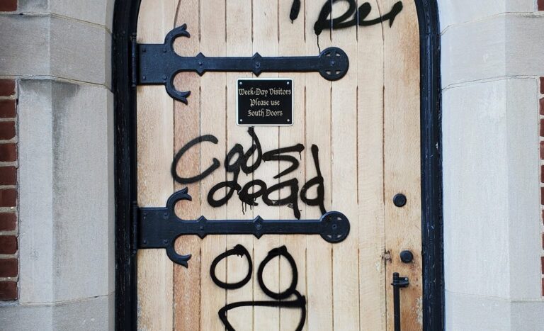 Brandon church hoping to work toward reconciliation after weekend graffiti