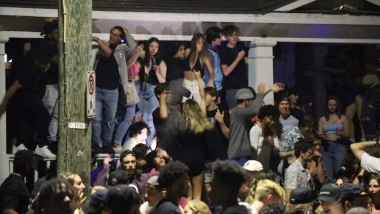 Kingston police investigating after street party on Aberdeen early Sunday morning