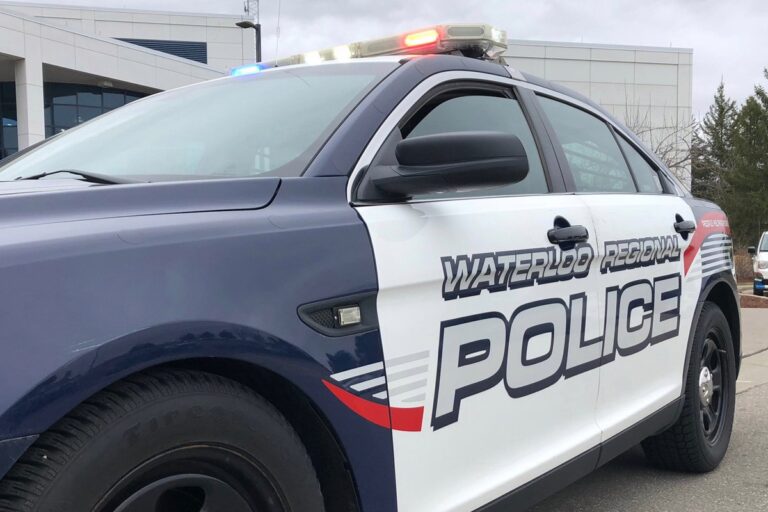 Waterloo police seek black Dodge Ram pickup truck that fled scene in Kitchener