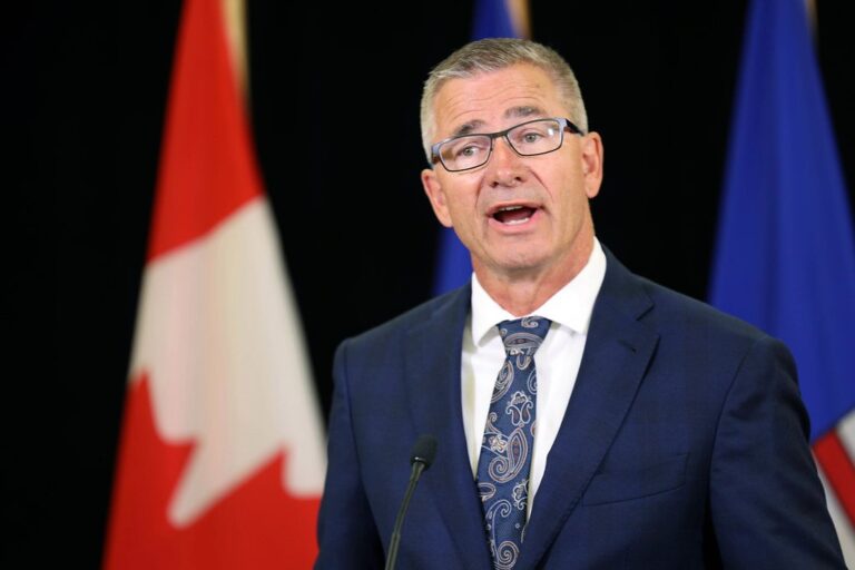 Alberta Finance Minister Toews to deliver update on first 3 months of fiscal year