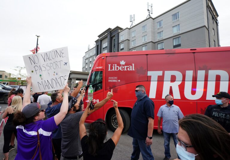 Trudeau says he won’t ‘back down’ to protesters at rallies, despite safety concerns