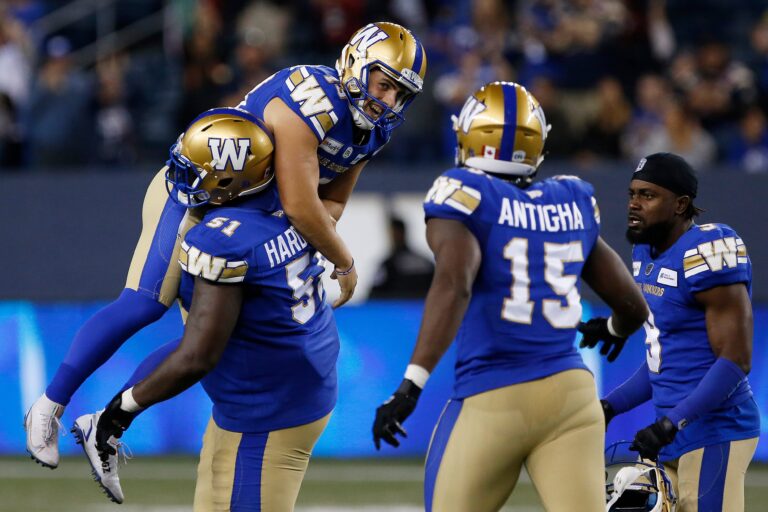 Last-minute Liegghio FG gives Bombers thrilling 18-16 win over Stamps