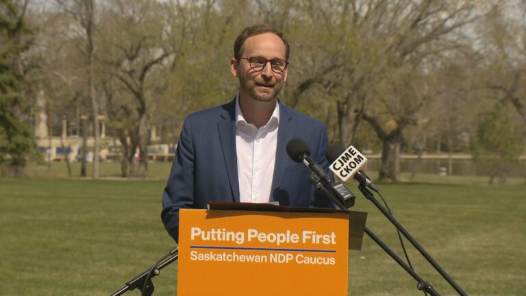 NDP Leader calls out Saskatchewan Health Minister