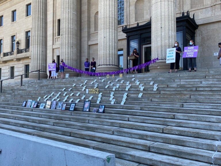 Manitoba on pace to exceed drug-overdose deaths in 2021