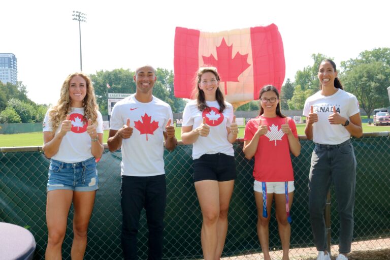 London Olympians get long overdue applause during local celebration