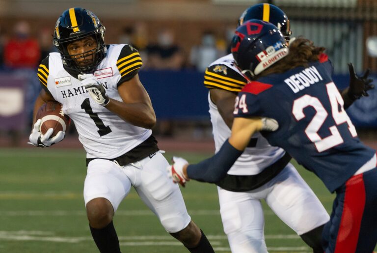 Tiger-Cats claim first victory with decisive win in Montreal