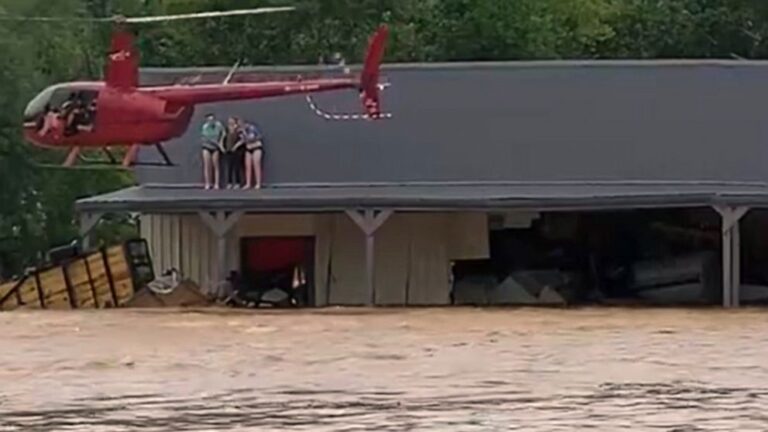 Alone in the sky, pilot and fiancee save 17 in Tenn. flood