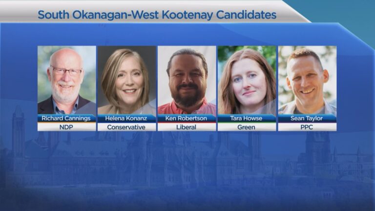 Canada election: Okanagan candidates make last push to get out the vote
