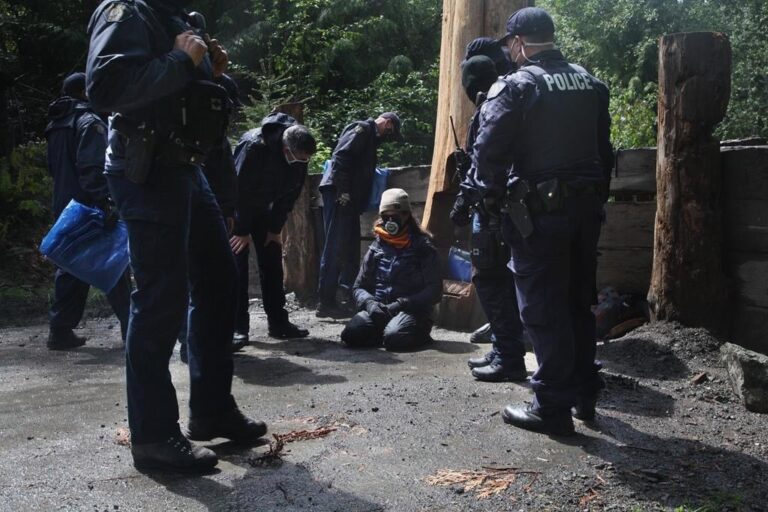 27 more arrests at B.C. old-growth logging protest