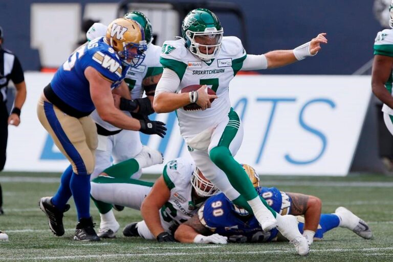 Saskatchewan Roughriders QB Cody Fajardo says he’s fit to play
