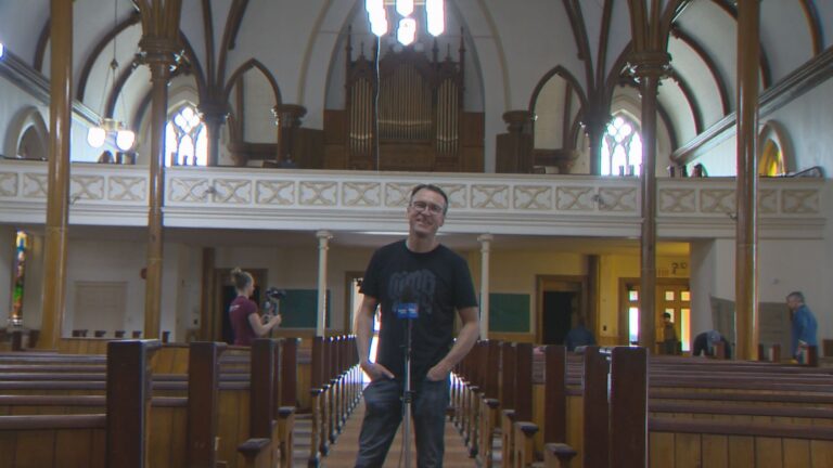 Former Saint John church begins transformation to climbing gym