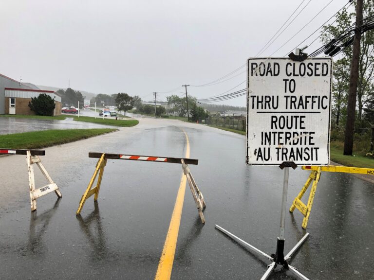 Heavy rain left over from Hurricane Ida drenches Saint John