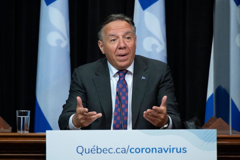 Quebec premier to give update on COVID-19 pandemic