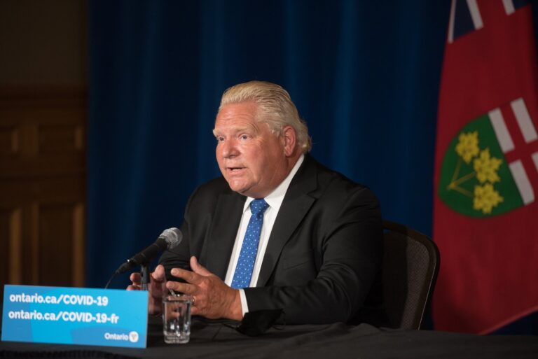 Approval rating for Premier Doug Ford up slightly, poll finds