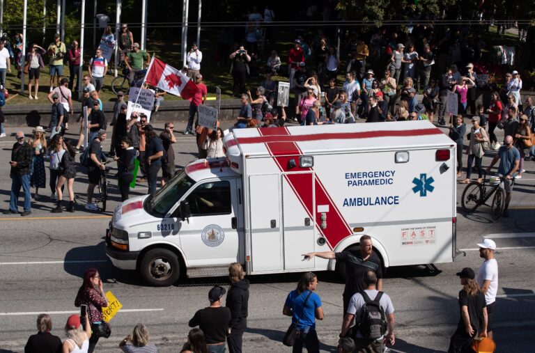 Anti-vaccine passport rallies planned in B.C. communities Wednesday
