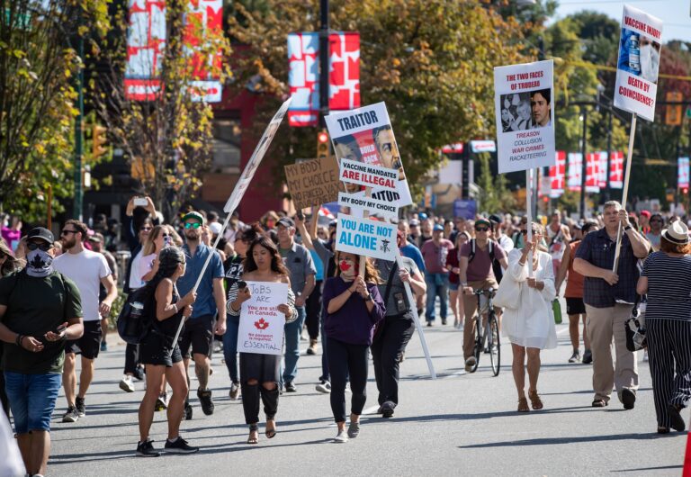 Rallies against public health orders near Winkler, HSC draw condemnation, exasperation