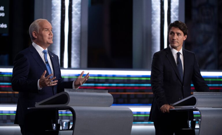 O’Toole’s plan to axe daycare deals under fire in French election debate