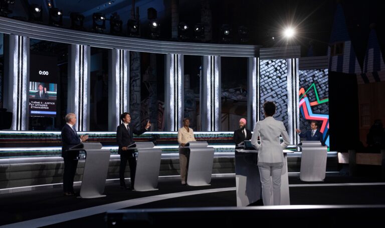 Party leaders preparing for English language debate after French tilt