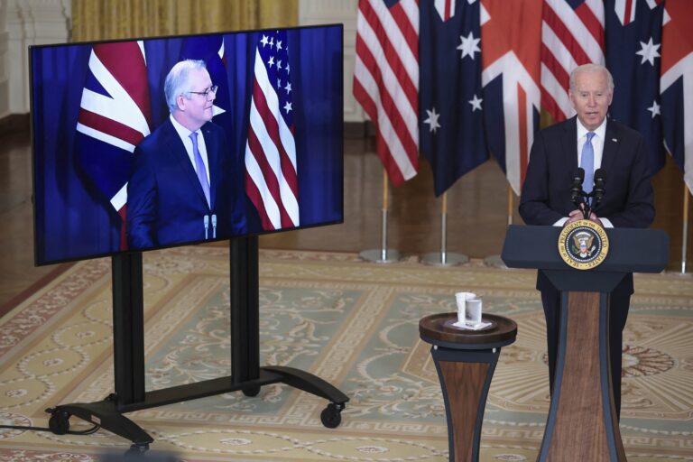 China livid over U.S. security alliance with Britain, Australia