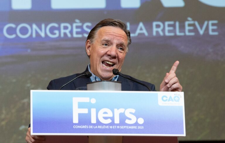 Legault tells party’s youth wing Quebec voters elected a nationalist party