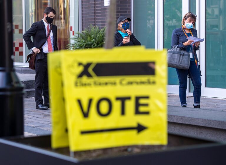 Canada election: Some disruptions reported at polls as deadline to vote looms