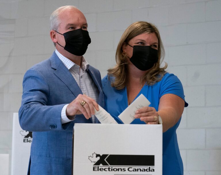 Conservative Leader Erin O’Toole projected to win his riding of Durham