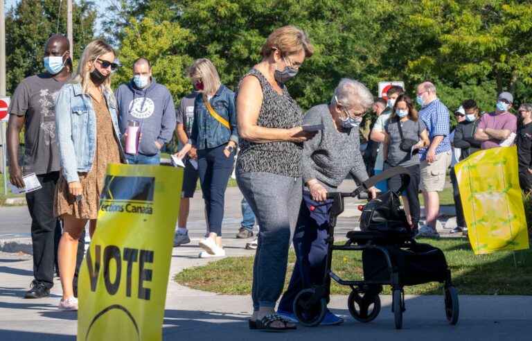 Pandemic election day in Canada pushes viewing parties online