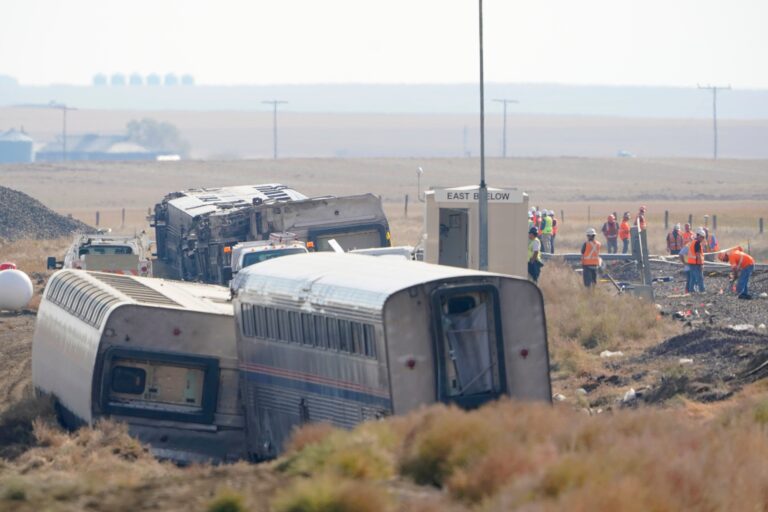 Amtrak train was under speed limit when it derailed in Montana, killing 3: officials