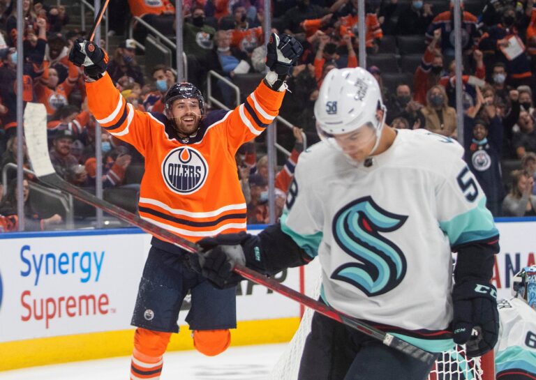 Edmonton Oilers stars shine in win over Seattle Kraken