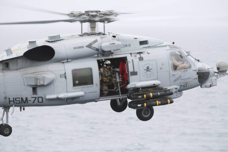 U.S. Navy helicopter crashes in ocean off California during routine flight