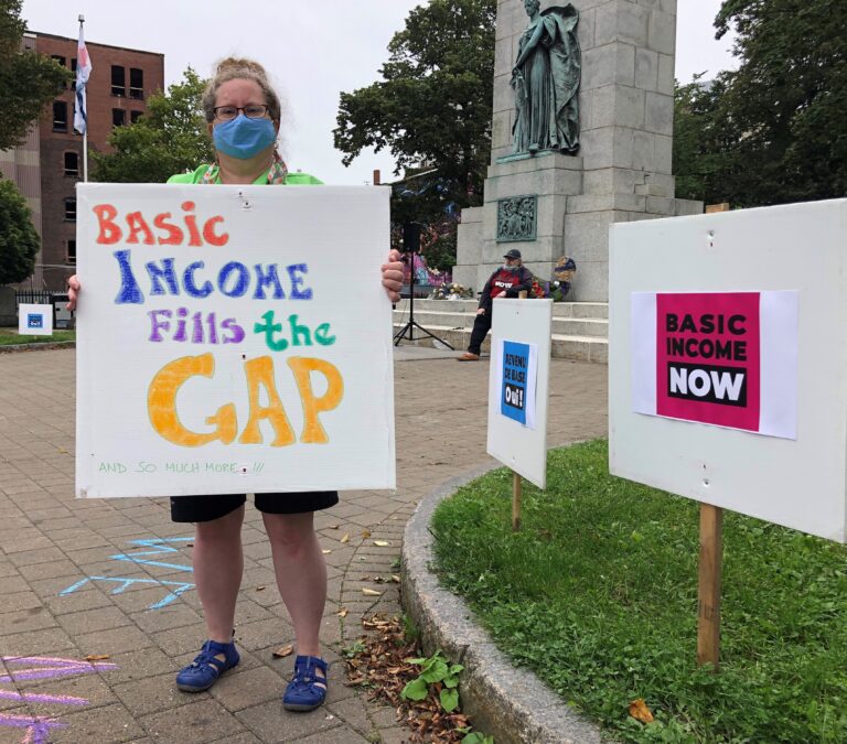 Rallygoers call on Nova Scotia to adopt basic income program