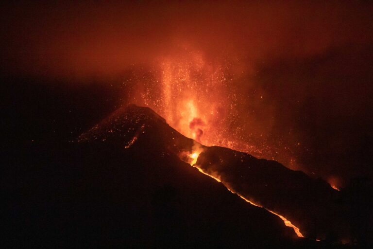 Spain’s La Palma’s airport reopens, but all flights remain cancelled as volcano erupts