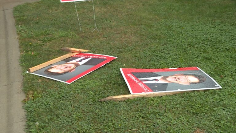 Kingston-area candidate’s election signs continue to be vandalized