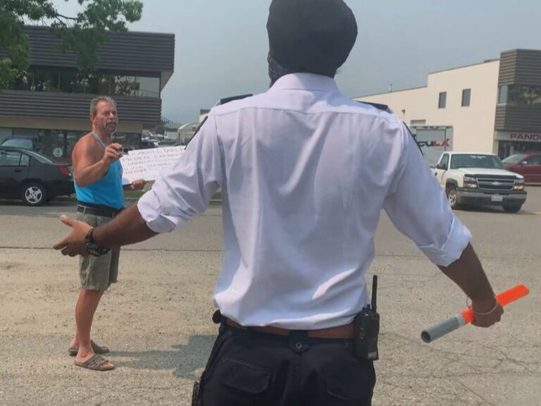 Hate charges looming after racist tirade caught on video outside Kelowna vaccine clinic