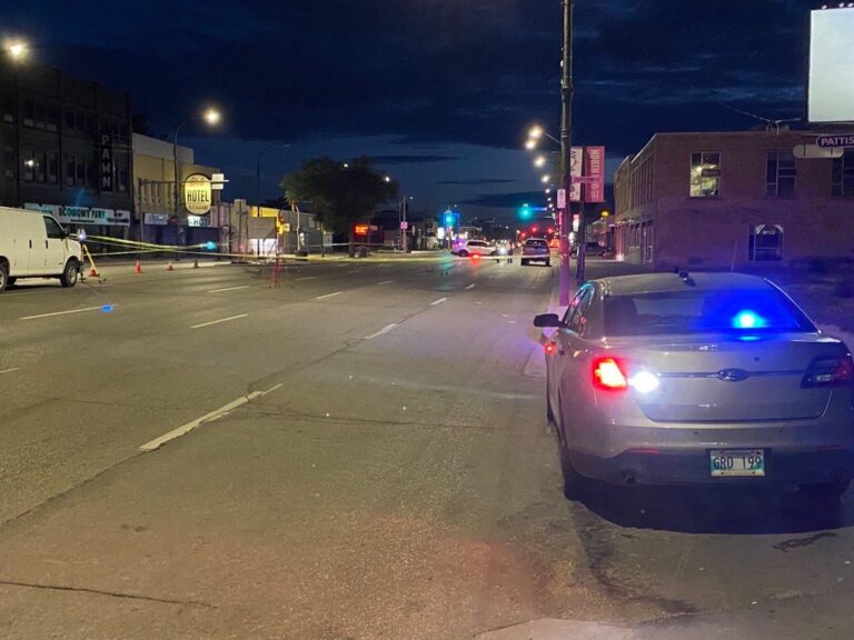 Pedestrian in serious condition after crash; part of Main closed during rush hour