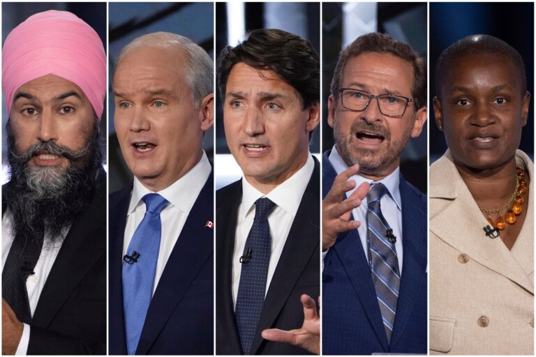 Watch live: Canadian election English-language leaders’ debate