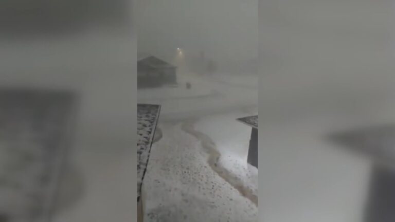 Regina pummelled with hail in late summer storm