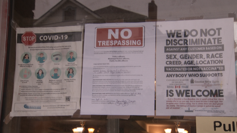 COVID-19: Elgin, Ont. restaurant says it won’t enforce vaccine passport