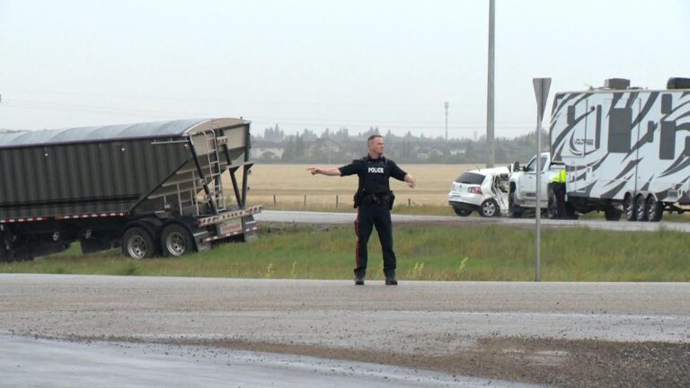 Woman killed in crash east of Saskatoon