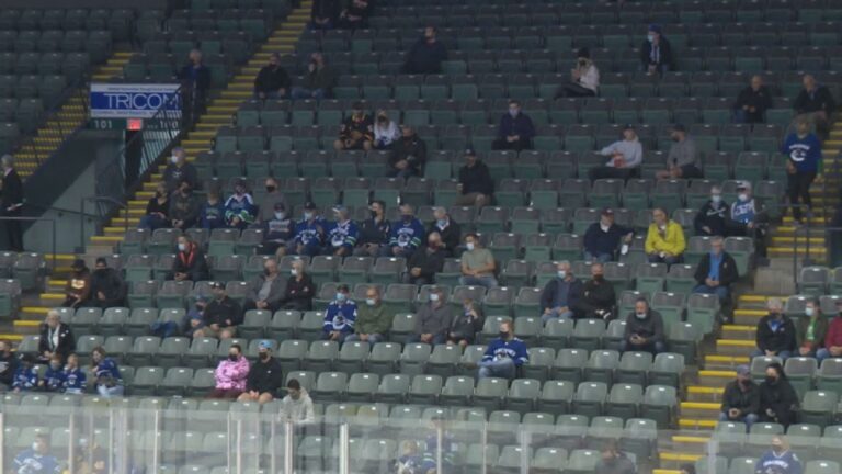 Fans on hand for first day of Vancouver Canucks training camp