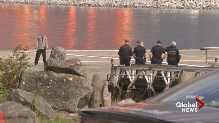 Man taken to hospital Tuesday after threatening Helijet staff, jumping into the ocean