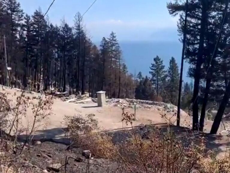 Regional district forecasting large influx of garbage, appliances from White Rock Lake wildfire