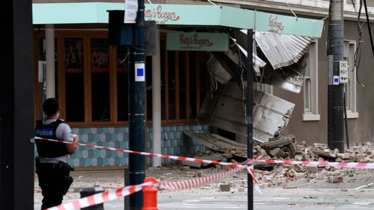 Magnitude 5.8 earthquake causes some damage in Australia