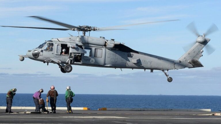 US Navy helicopter was vibrating before crash that killed 5