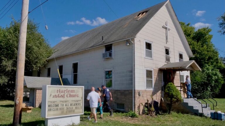 Arson suspected in fire at historic Kansas City church