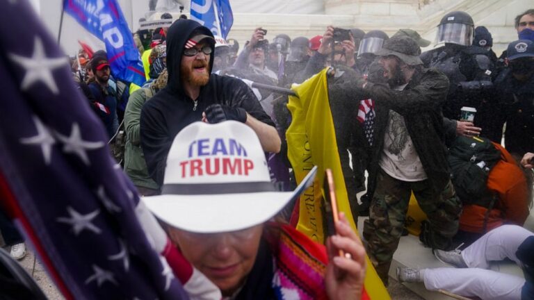 Capitol rally seeks to rewrite Jan. 6 by exalting rioters