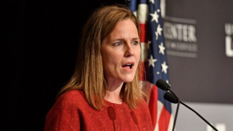 Barrett concerned about public perception of Supreme Court
