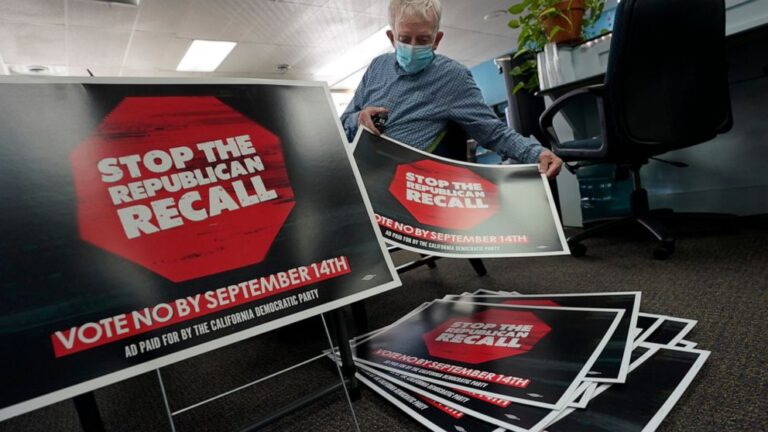 Democrats push for changes to California recall efforts
