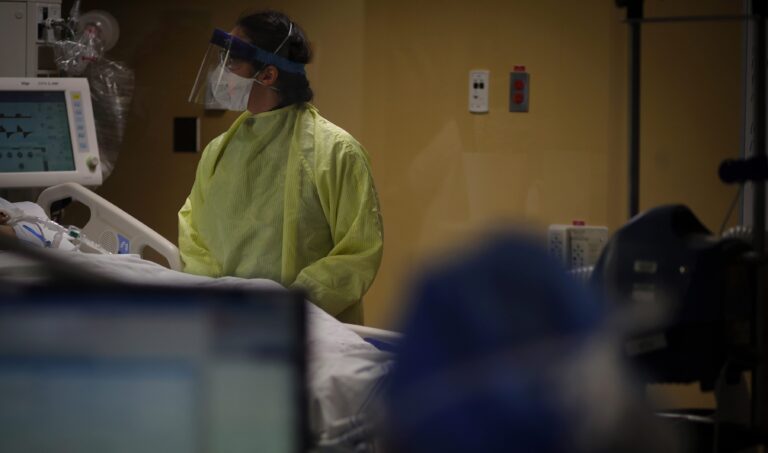 What happens when COVID-19 patients take up all surgery, ICU capacity in Alberta?
